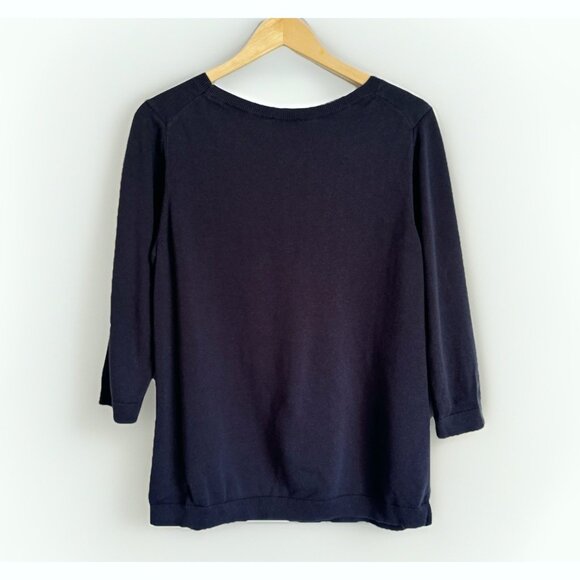 Talbots Women’s Llama Sweater Size 1X Crew Neck Pullover Knit Holiday Novelty - Picture 7 of 9
